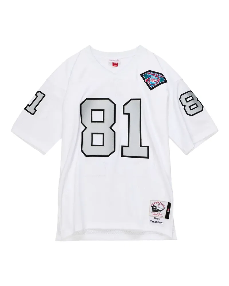 Mitchell & Ness Raiders 1994 Tim Brown Trikot - Weiß Weiß