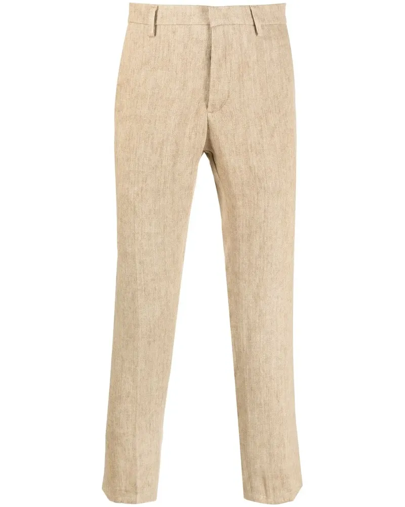 Costumein Cropped-Hose aus Leinen - Nude Nude