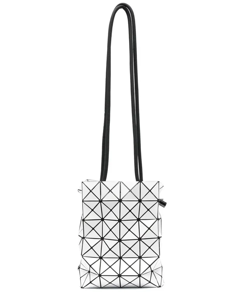 Issey Miyake Schultertasche mit Einsätzen - Weiß Weiß