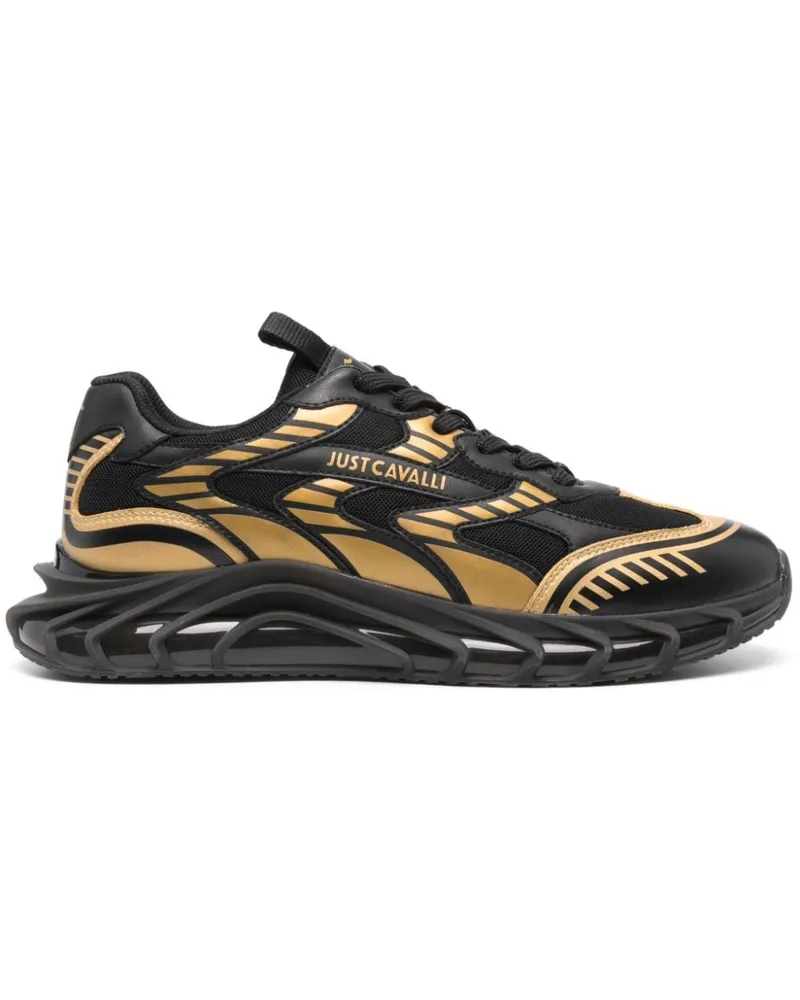 Just Cavalli Leto Dis.2 Sneakers - Schwarz Schwarz