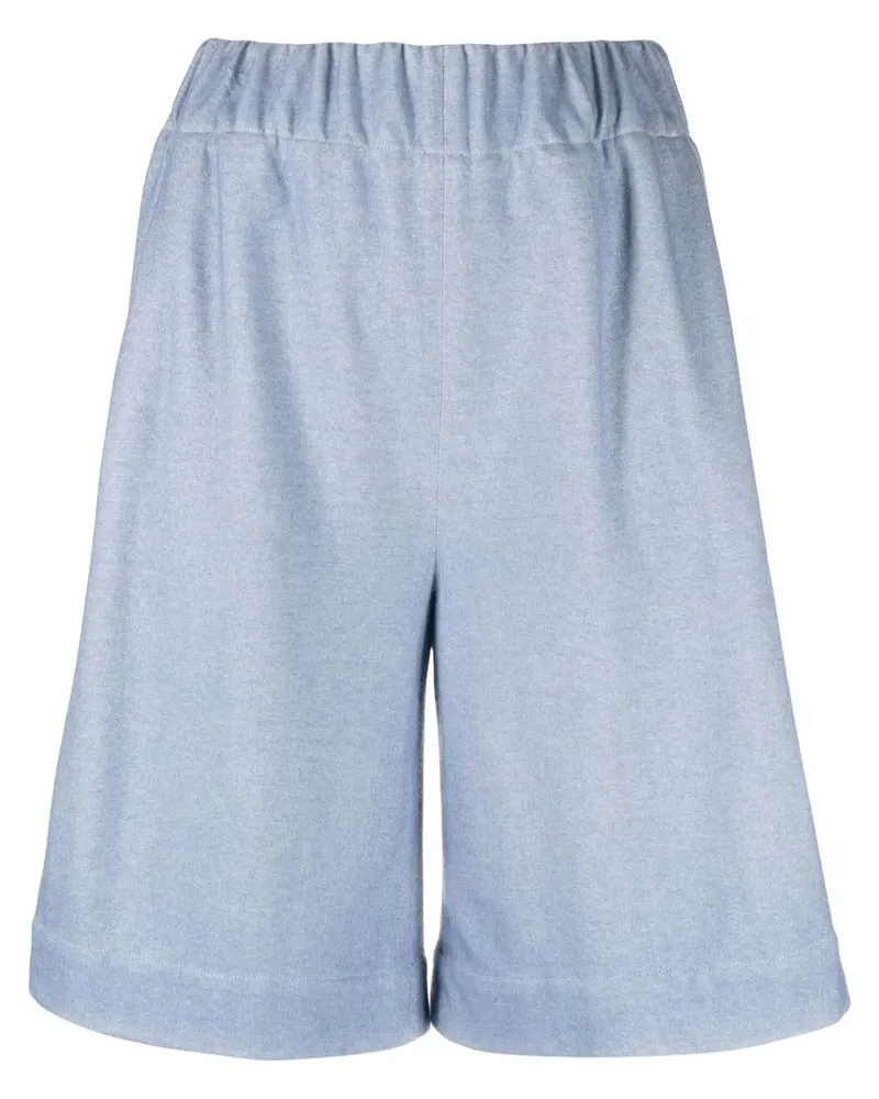 Colombo Fein gestrickte Shorts - Blau Blau