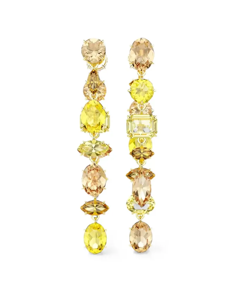 Swarovski Gema Hängeohrringe - Gold Gold