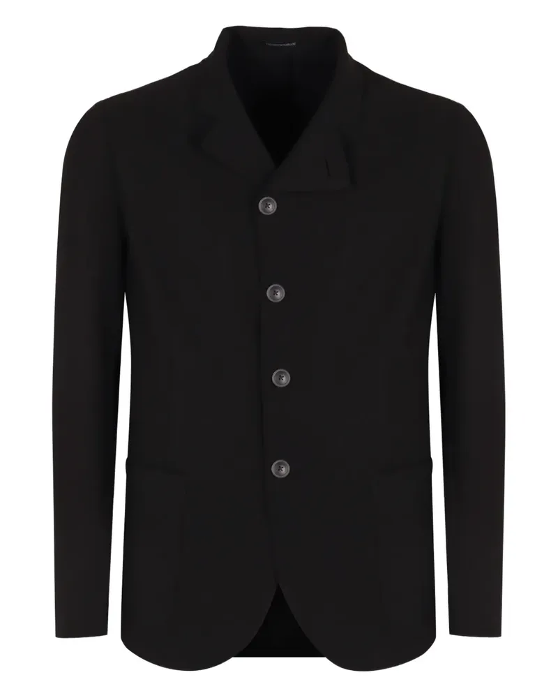 Emporio Armani Jacke mit Knöpfen - Schwarz Schwarz