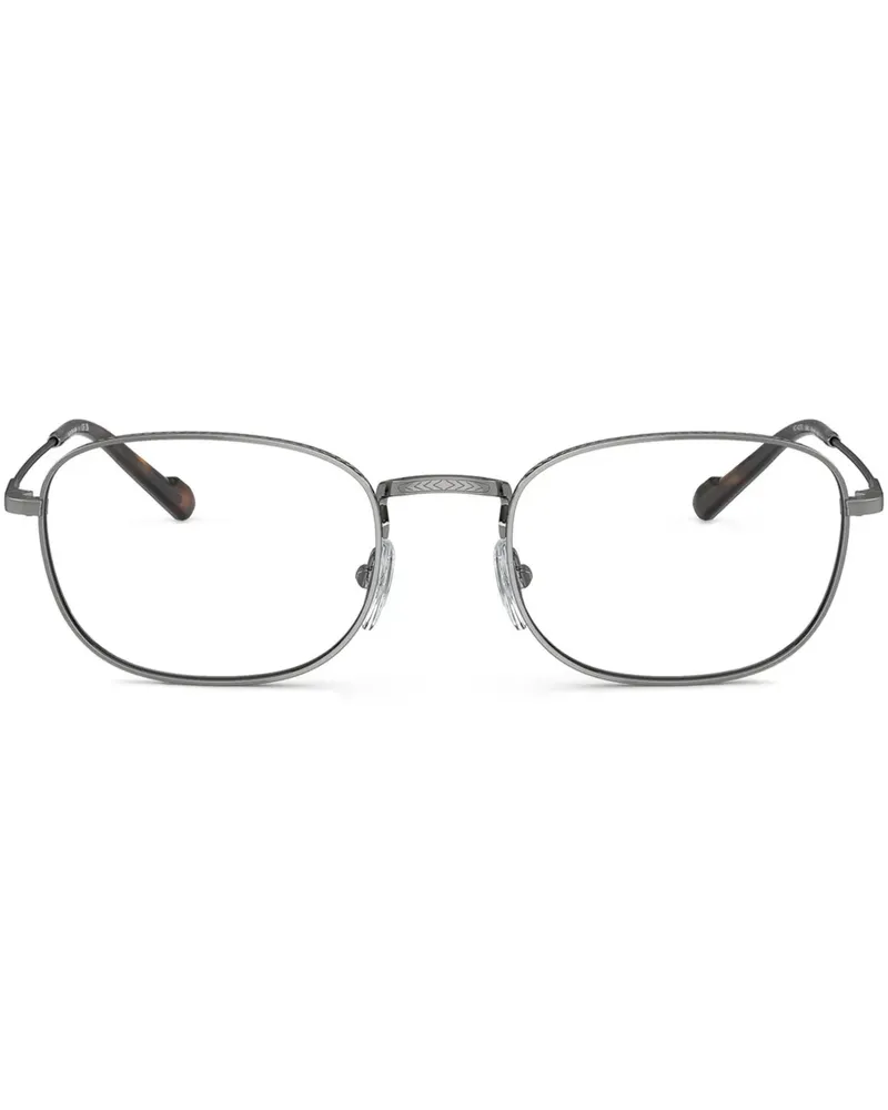 Vogue Brille mit ovalem Gestell - Grau Grau