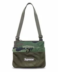 Supreme Being Schultertasche mit Logo-Print Grün