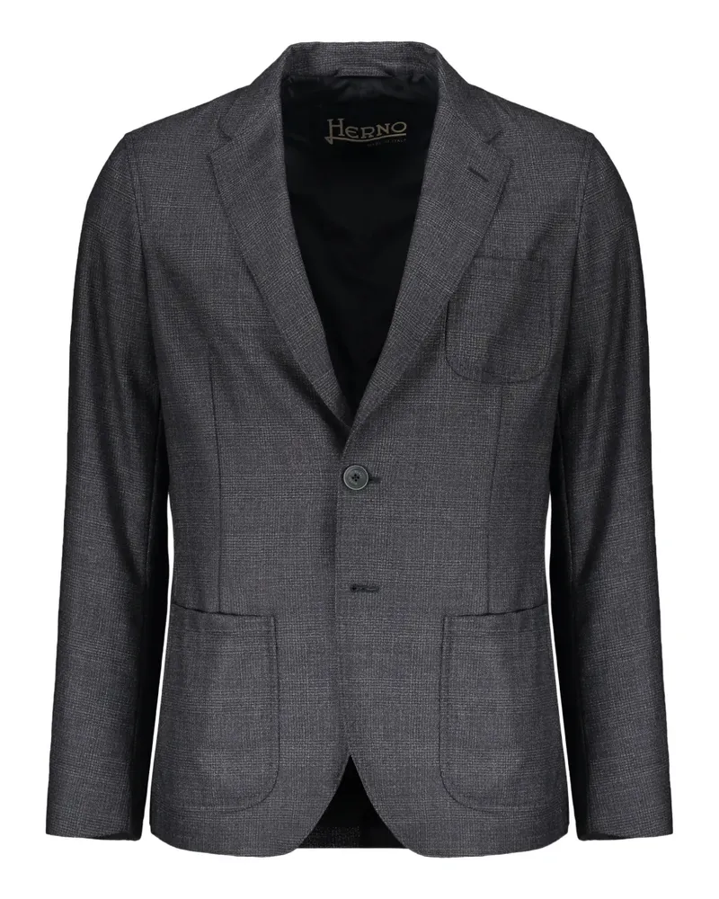 Herno Sakko mit Brusttasche - Grau Grau