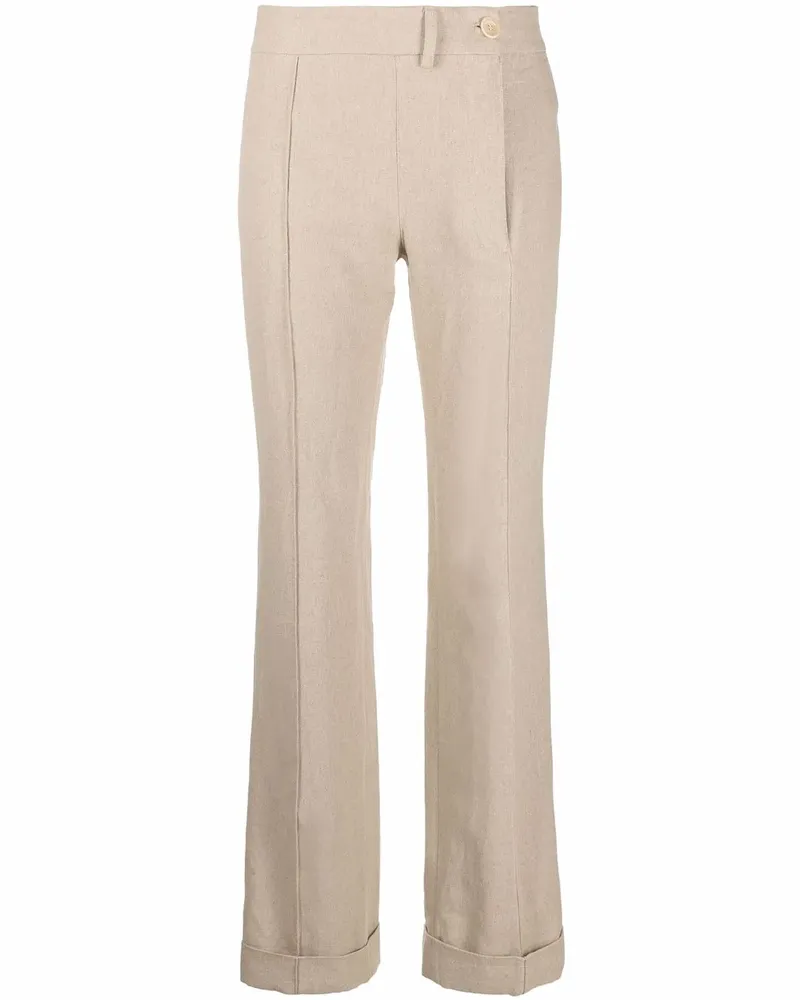 Jacquemus Le Pantalon Fresa Hose - Nude Nude