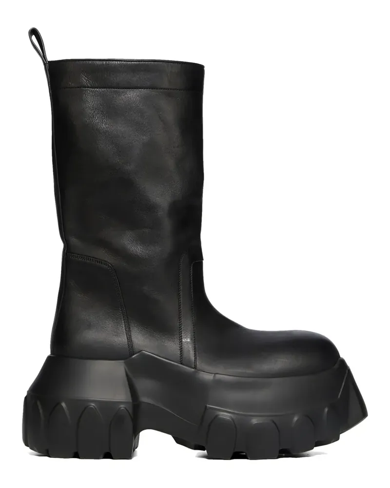 Rick Owens Mega Tractor boots - Schwarz Schwarz