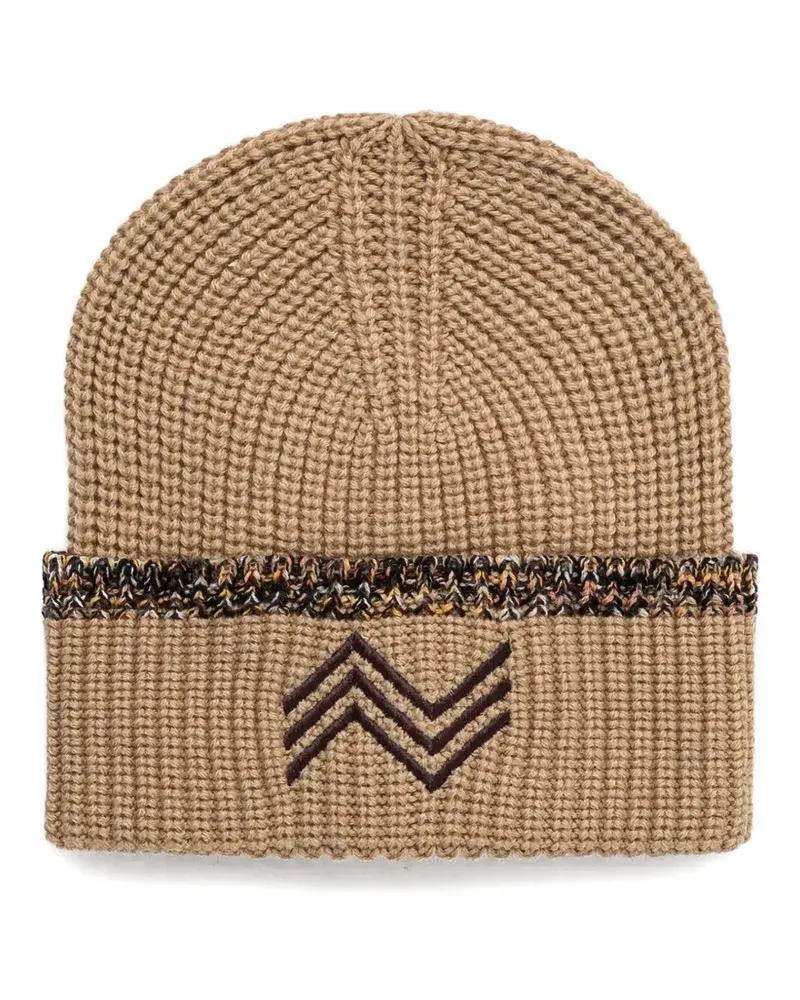 Missoni Gerippte Beanie - Nude Nude