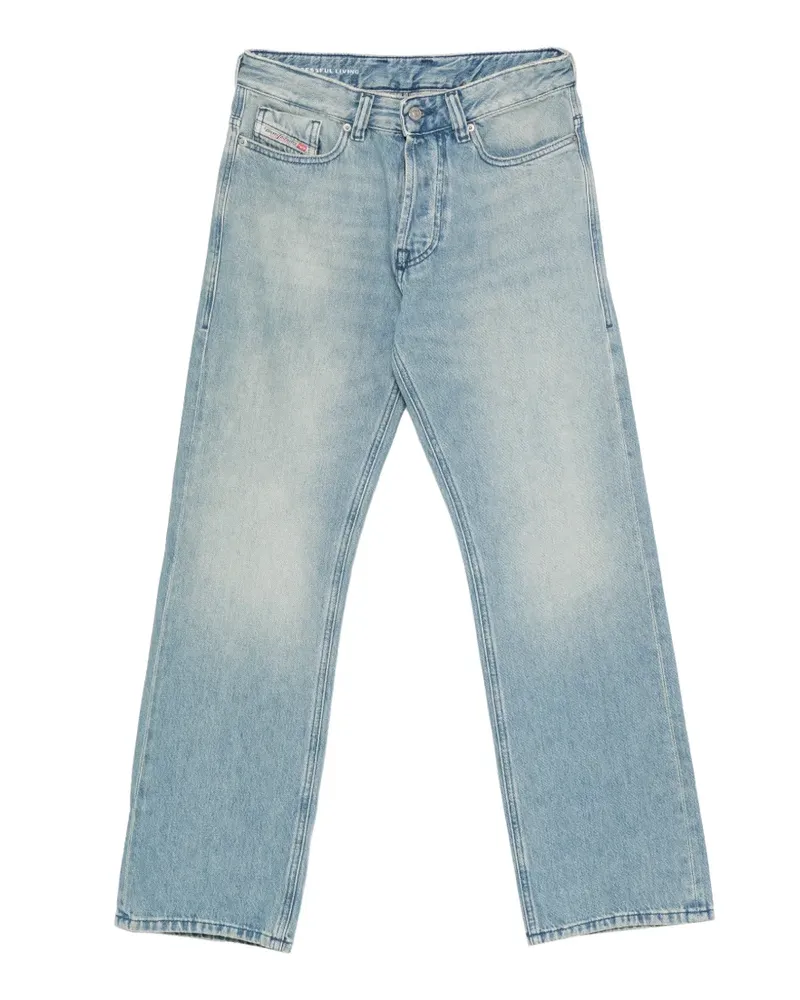 Diesel 1980 D-eeper Jeans mit Knopfverschluss - Blau Blau