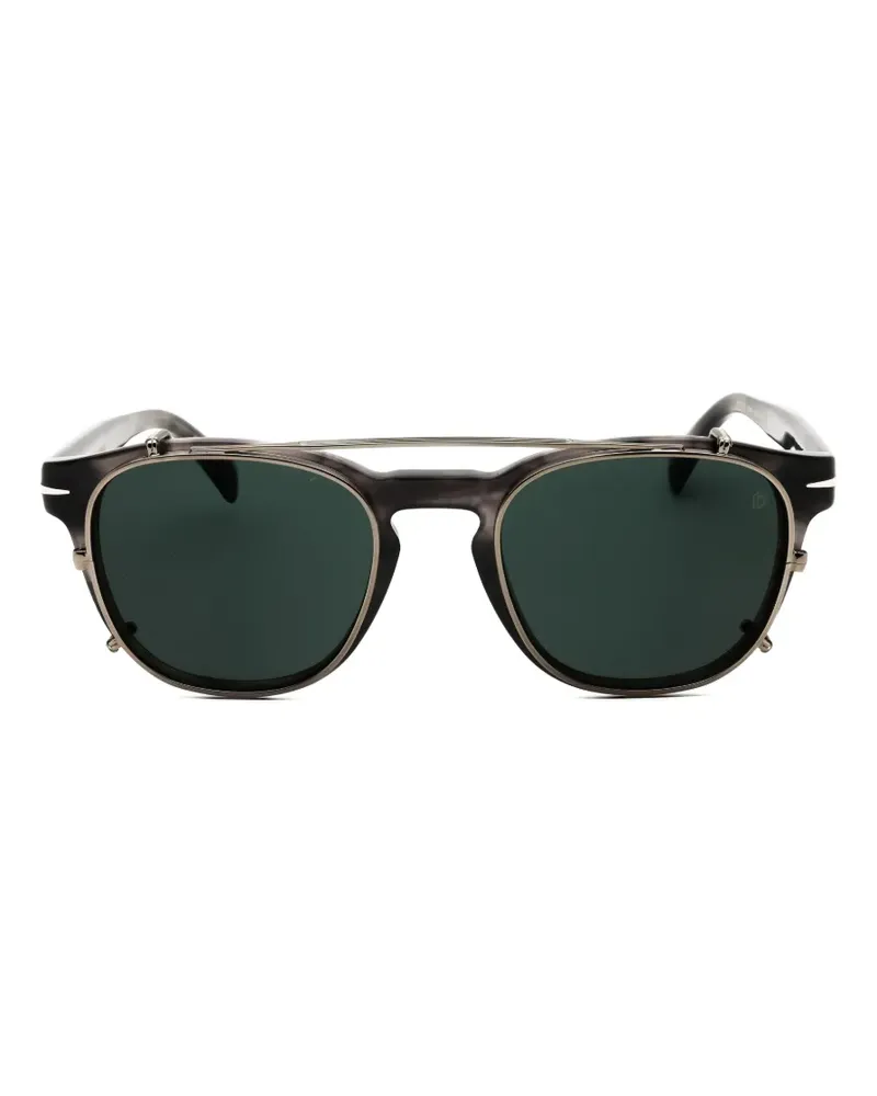 EYEWEAR by DAVID BECKHAM clip-on glasses - Grau Grau
