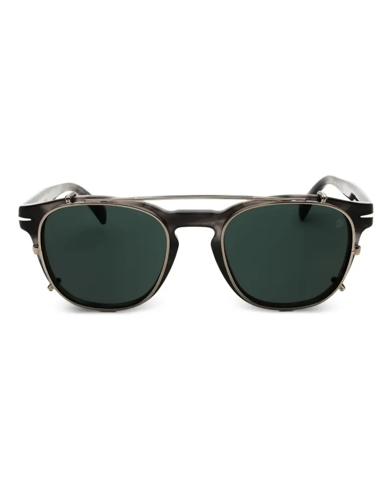 EYEWEAR by DAVID BECKHAM clip-on glasses - Grau Grau