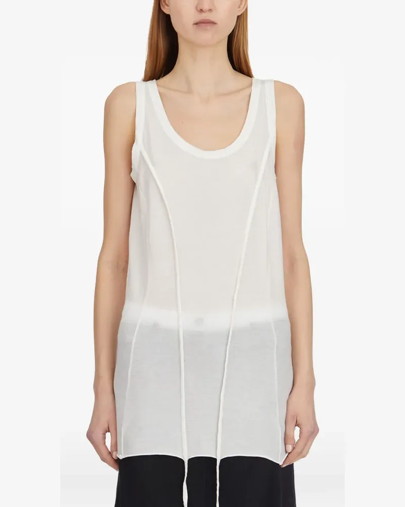 Masnada white tank top - Weiß Weiß