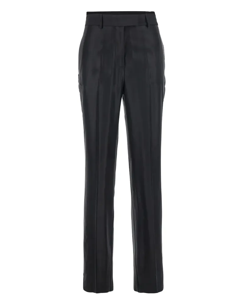 Semicouture Hose mit Gürtelschlaufe - Schwarz Schwarz
