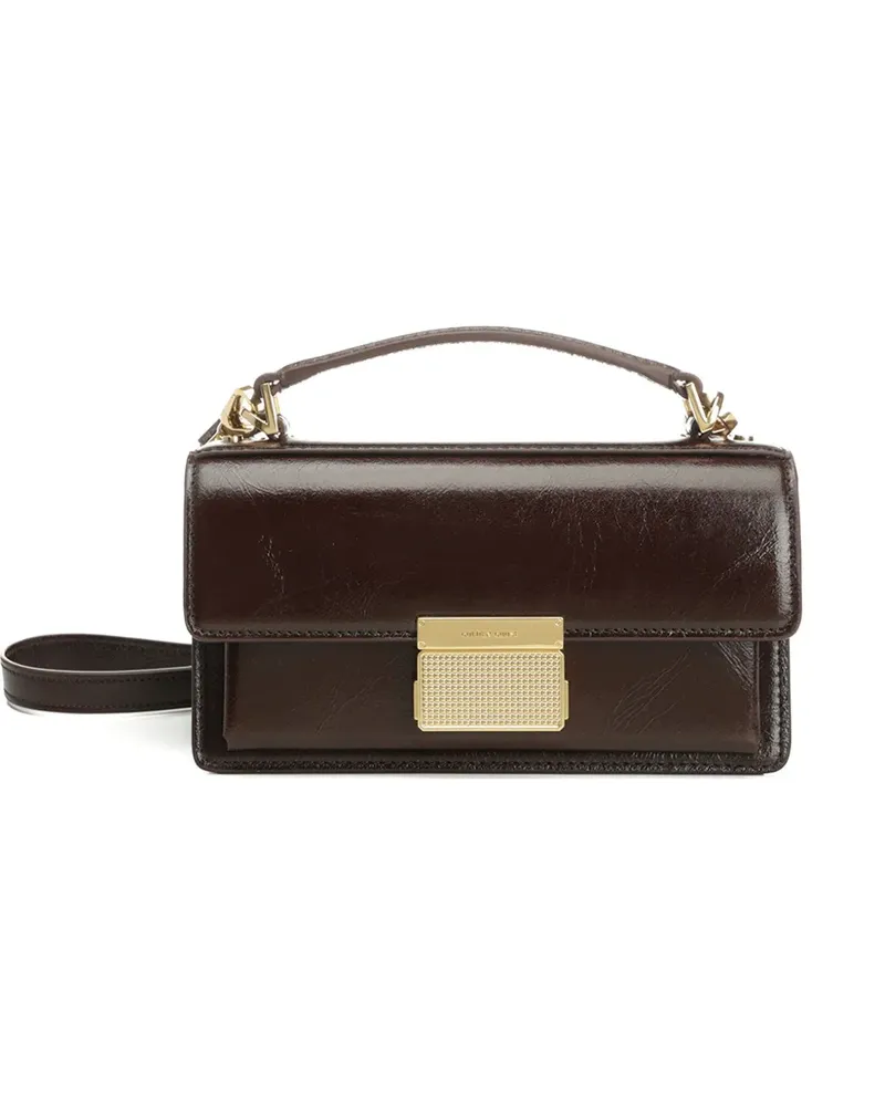 Golden Goose Schultertasche aus Leder - Braun Braun