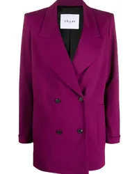 Câllas Milano Doppelreihiger New Vittoria Blazer Violett