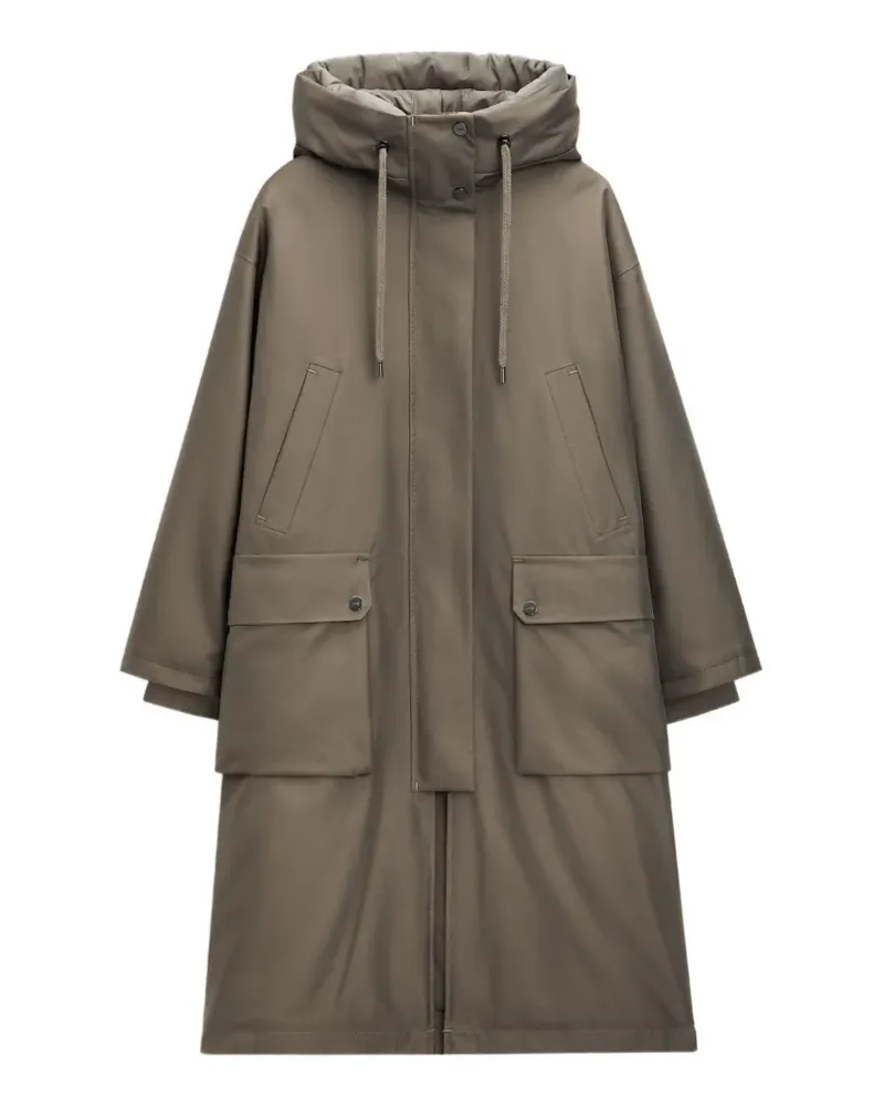G-Lab Luna hooded parka coat - Grün Grün