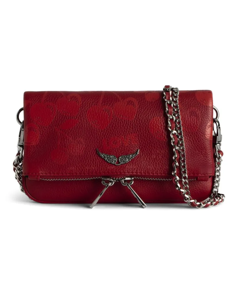 Zadig & Voltaire Mini Rock Clutch - Rot Rot