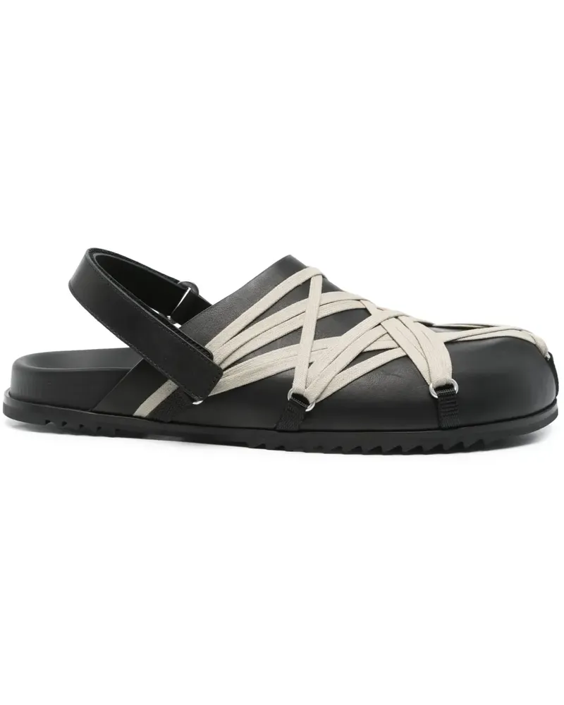 Rick Owens Megalaced Sandalen - Schwarz Schwarz