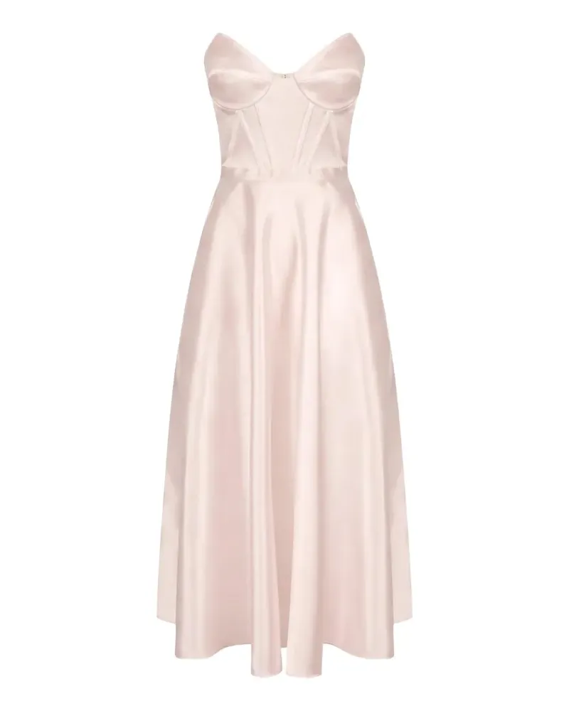 Elisabetta Franchi Kleid aus Gazar-Stoff - Rosa Rosa