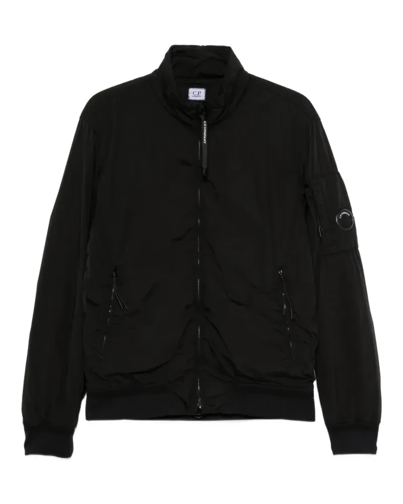 C.P. Company Lens-detail bomber jacket - Schwarz Schwarz