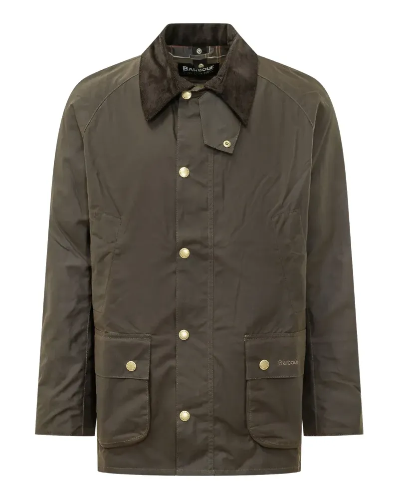 Barbour Gewachster Ashby Mantel - Grün Grün