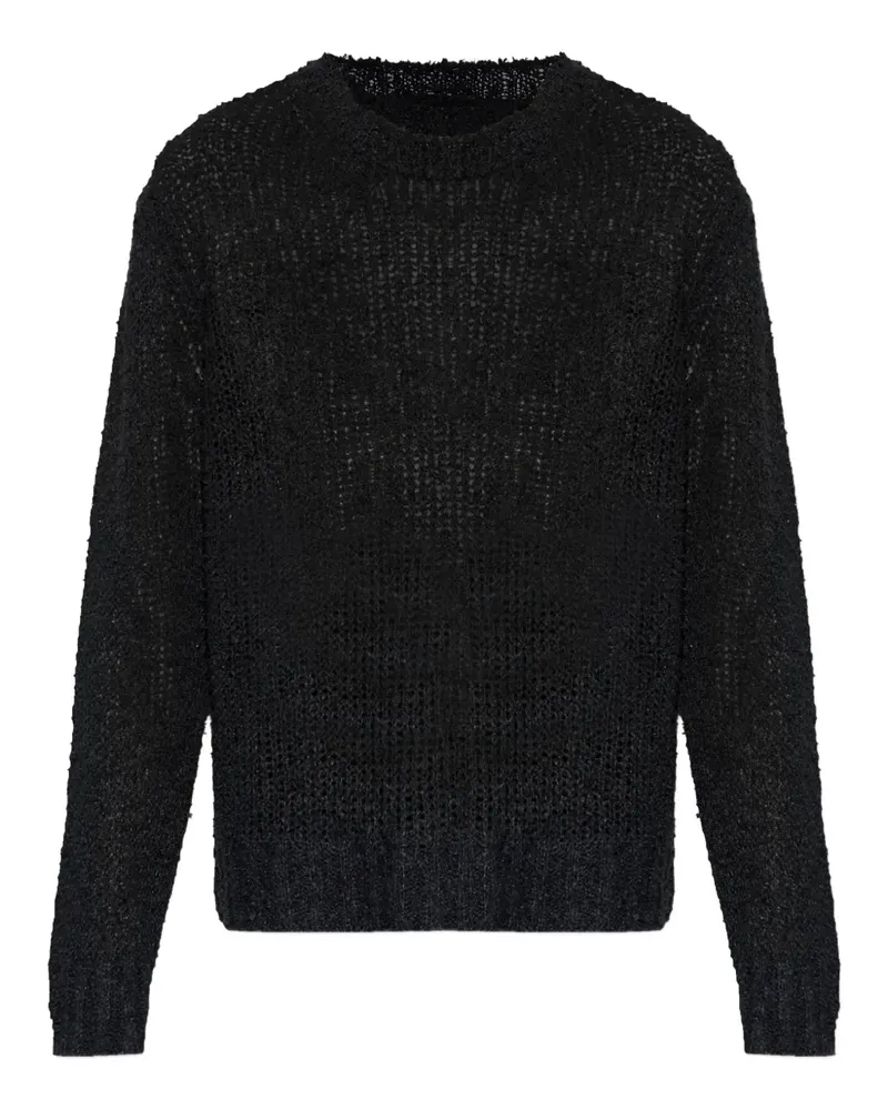 Jil Sander Klassischer Pullover - Schwarz Schwarz