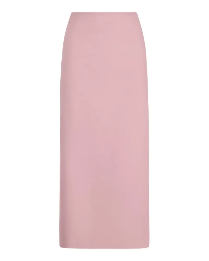 Oscar de la Renta Klassischer Midirock - Rosa Rosa
