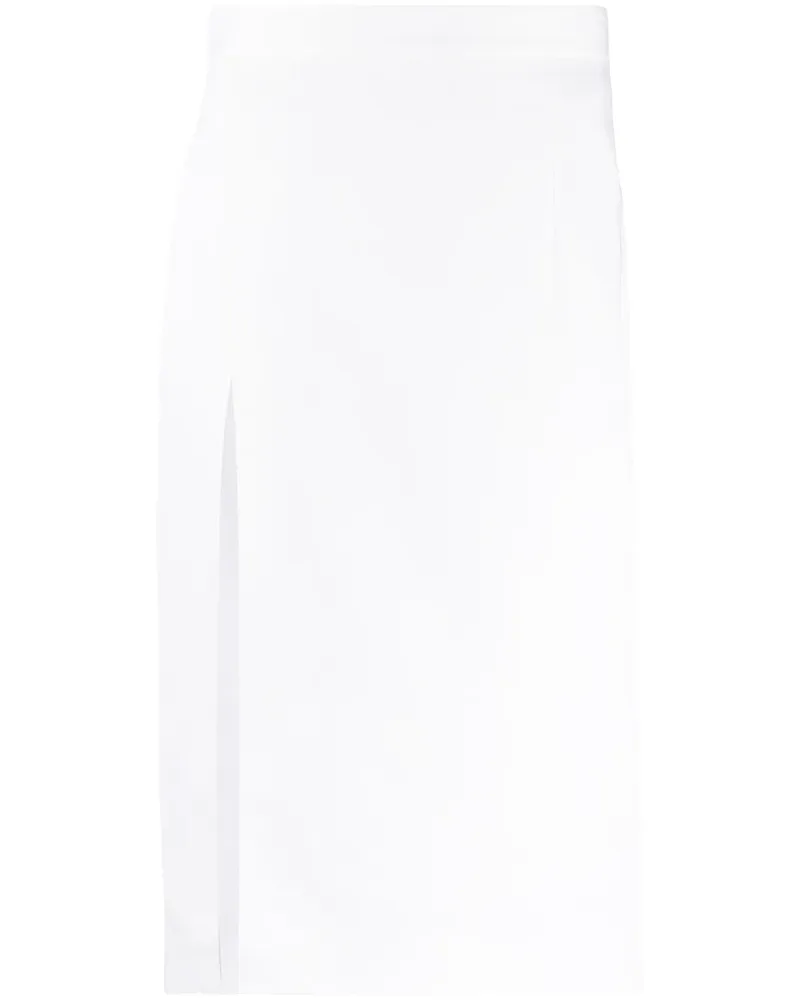 Dsquared2 Taillenrock mit Schlitz - Weiß Weiß