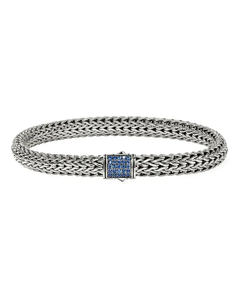 John Hardy Sterling Silver Sapphire Bracelet - Silber Silber