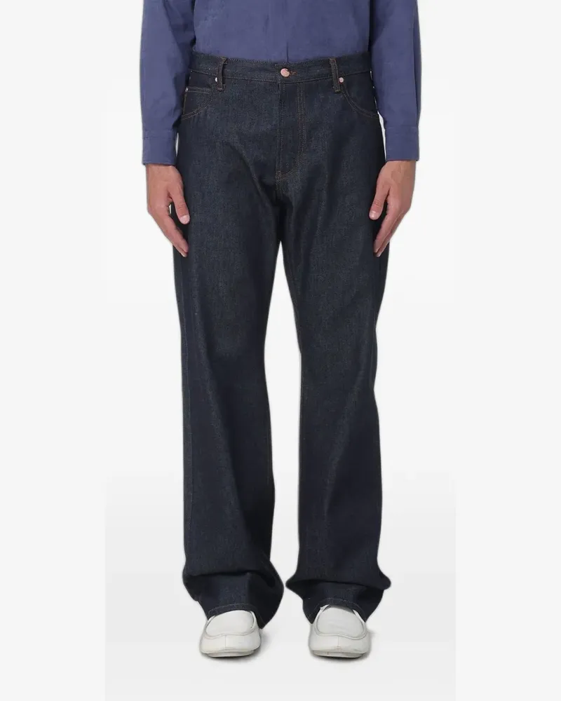 Emporio Armani J70 cotton jeans - Blau Blau