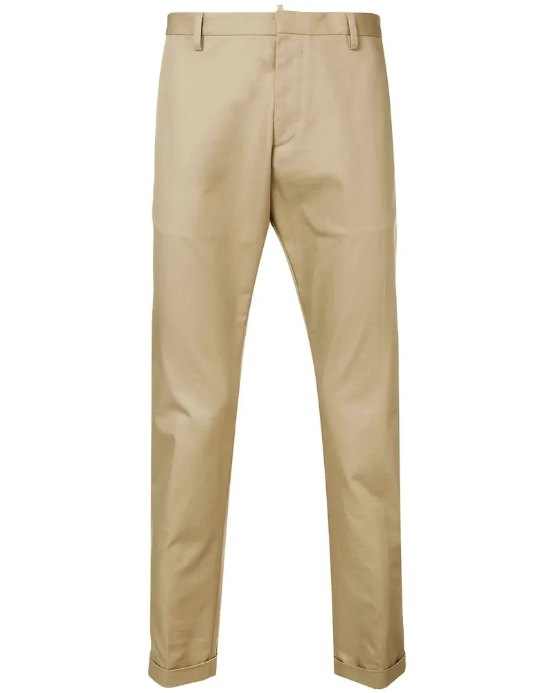 Dsquared2 Klassische Cropped-Chino - Nude Nude