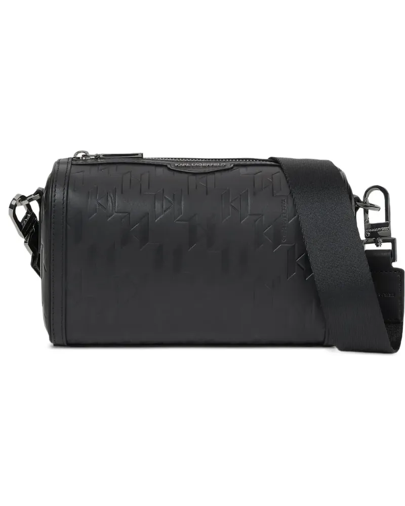 Karl Lagerfeld Mini K/Loom Reisetasche - Schwarz Schwarz