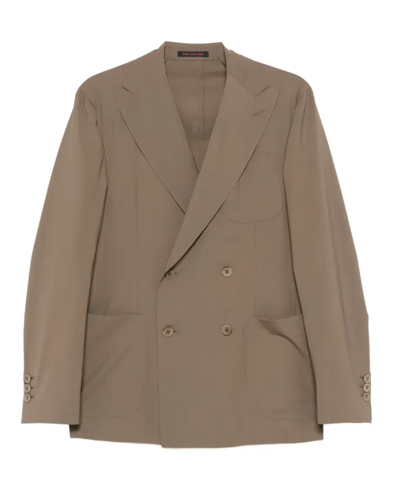 The Gigi double-breasted pocket jacket - Braun Braun