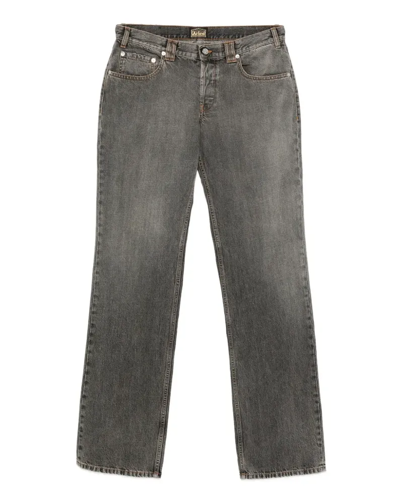 Aries Tyrone distressed low-rise jeans - Grau Grau