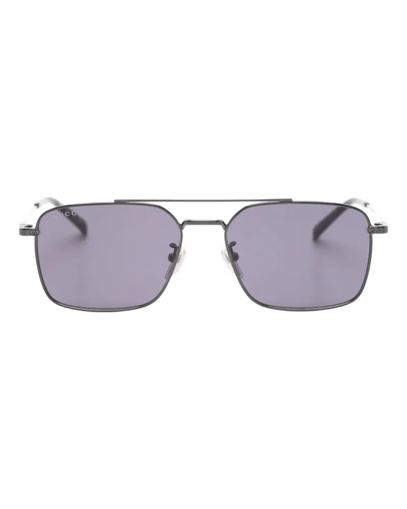 Gucci square-frame sunglasses - Schwarz Schwarz