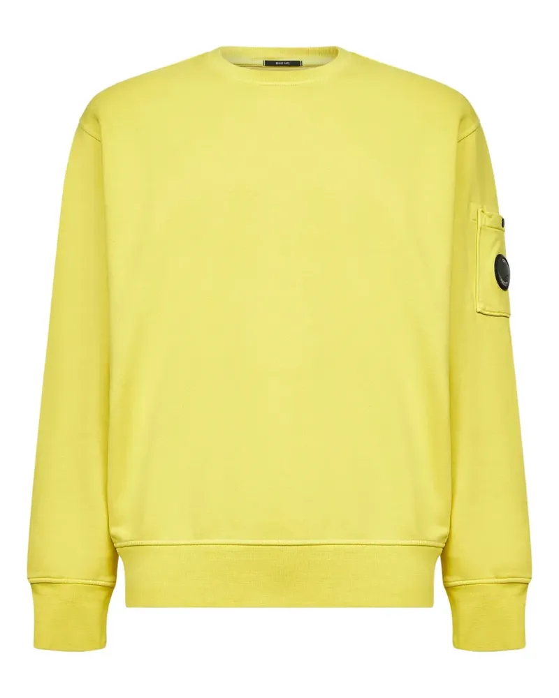 C.P. Company logo-detail sweatshirt - Gelb Gelb