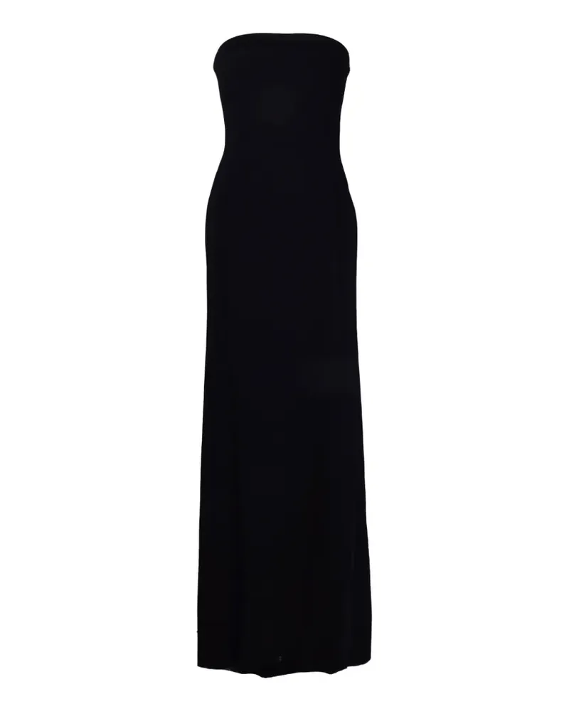 Jenny Packham strapless slim-fit dress - Schwarz Schwarz