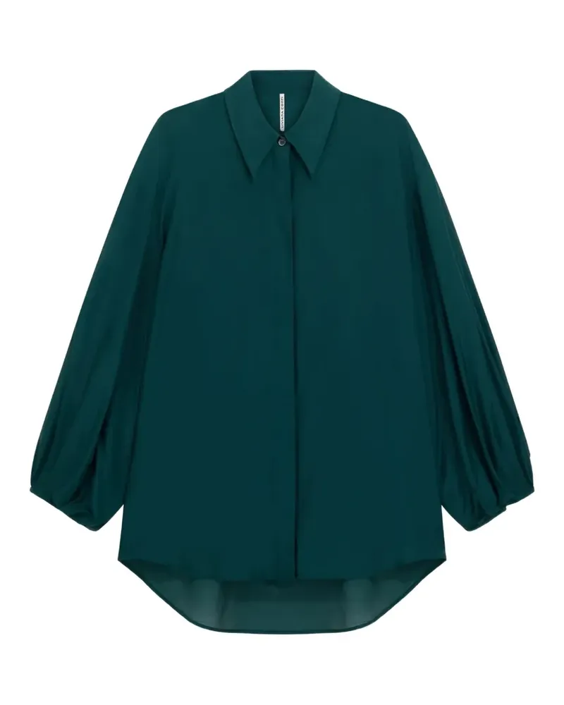 Liviana Conti Desdemone balloon-sleeve shirt - Grün Grün