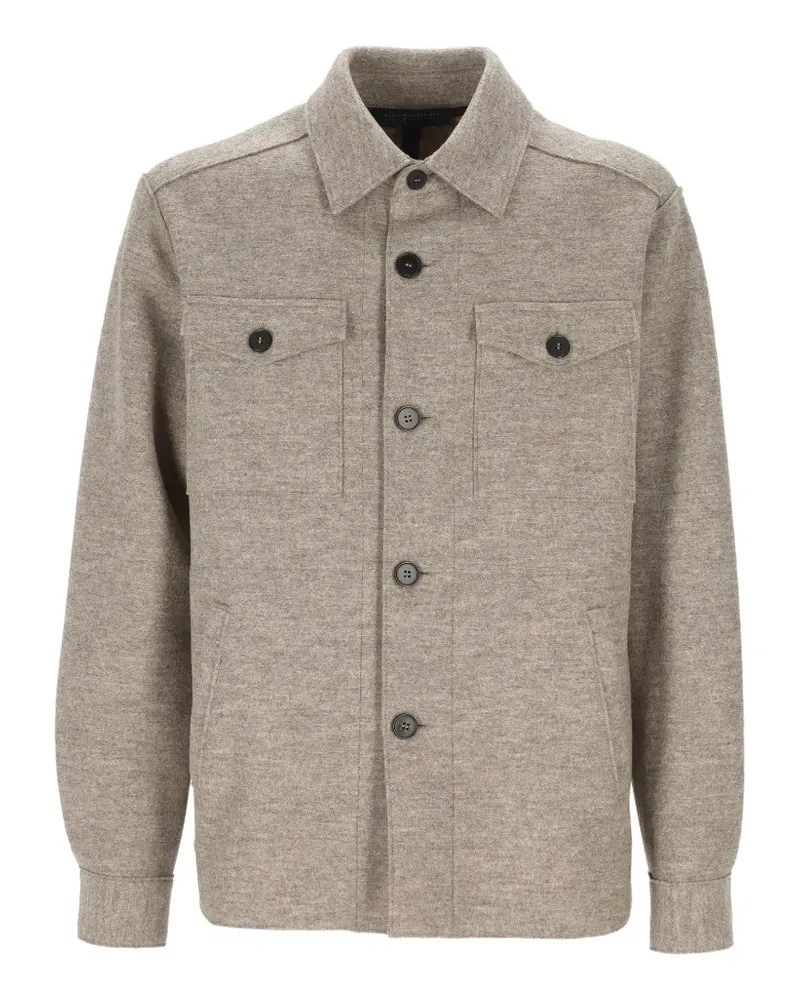 Harris Wharf London Jacke mit Knöpfen - Nude Nude