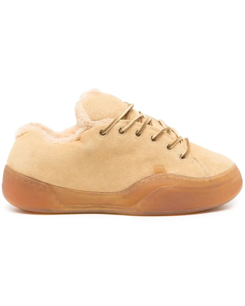 ERL Vamp Skate Sneakers aus Wildleder - Braun Braun