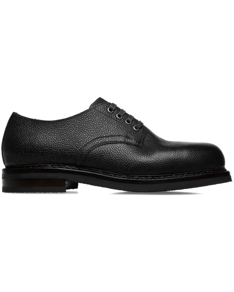 Bally Derby-Schuhe aus Leder - Schwarz Schwarz