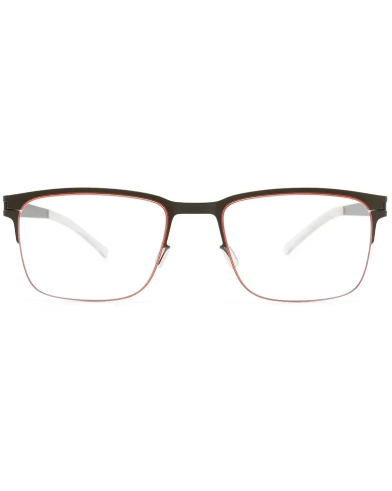 Mykita Brille mit eckigem Gestell - Orange Orange