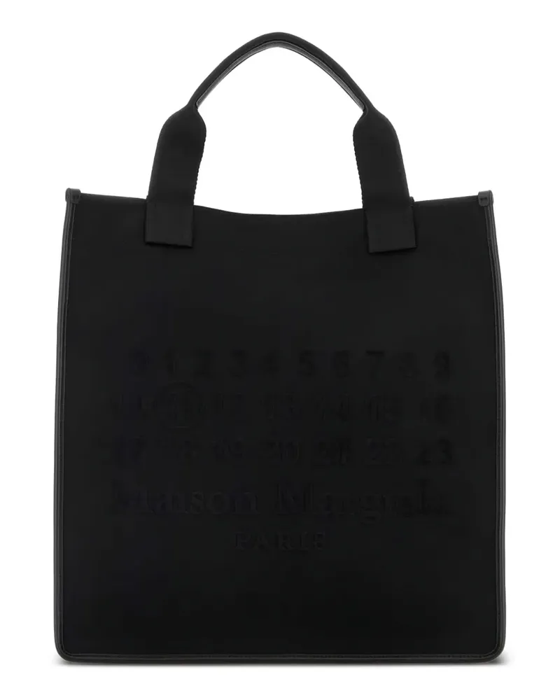 Maison Margiela Cabas Tote Bag - Schwarz Schwarz