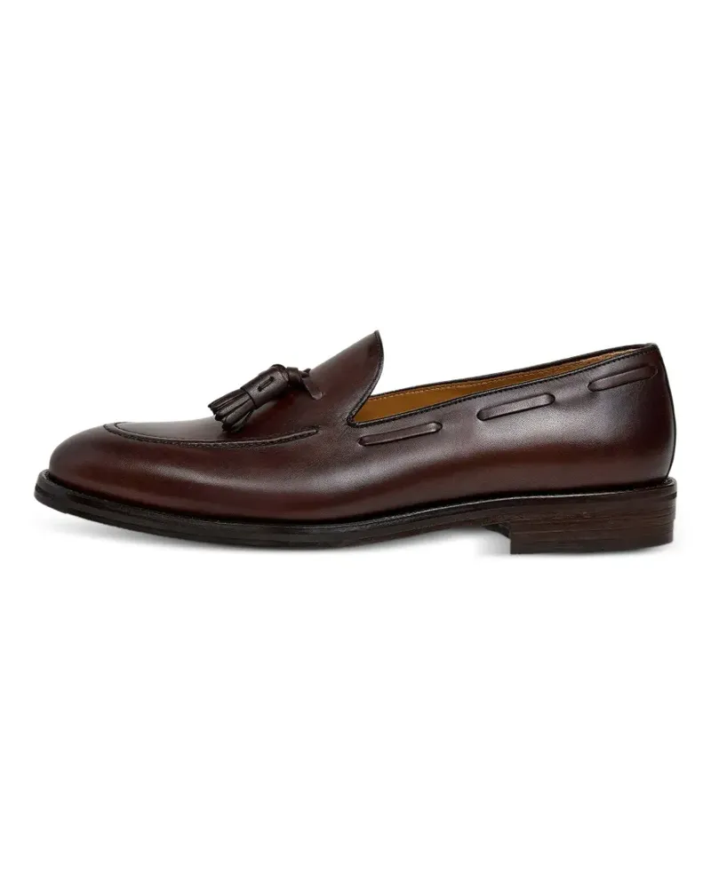 Hackett Mayfair Crust Loafer mit Quasten - Braun Braun