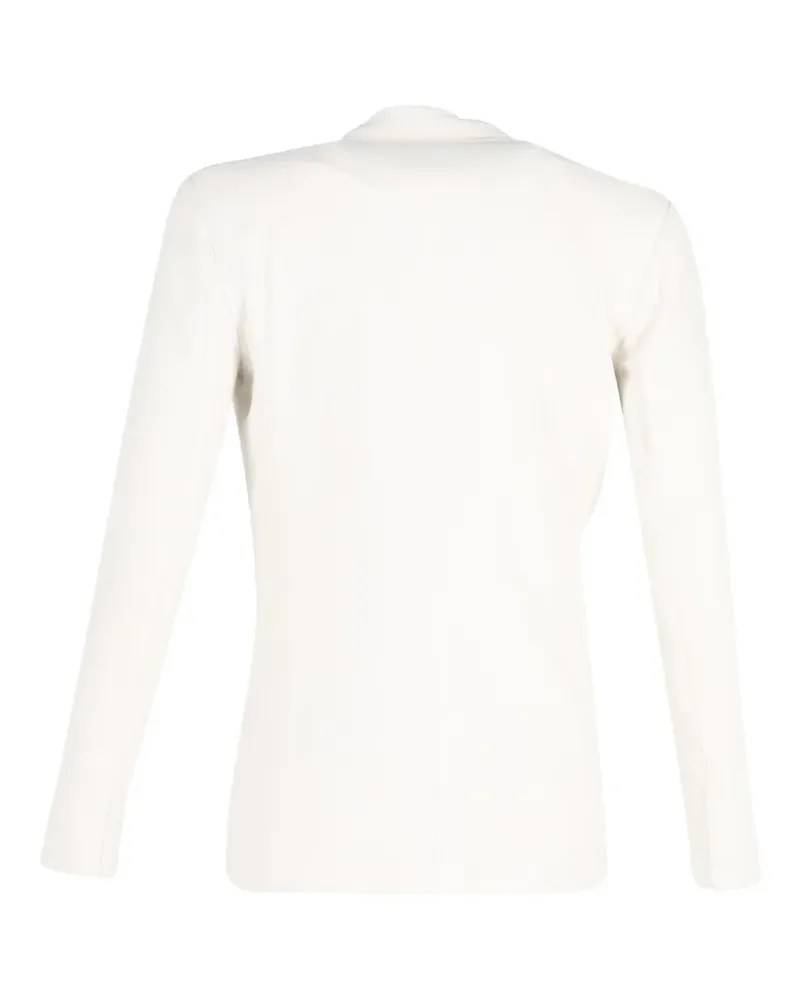 Maje single-breasted blazer - Weiß Weiß