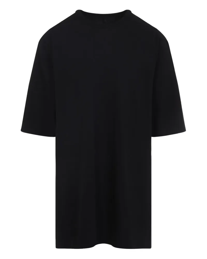 Rick Owens T-Shirt aus Baumwolle - Schwarz Schwarz