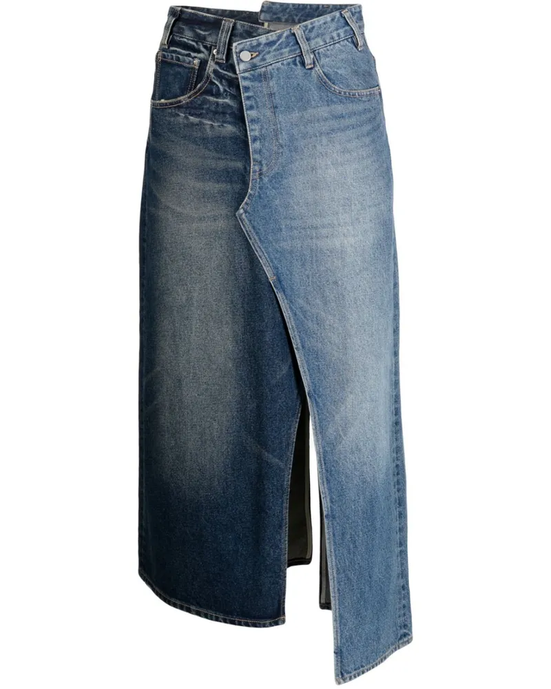 JNBY Asymmetrischer Jeansrock - Blau Blau