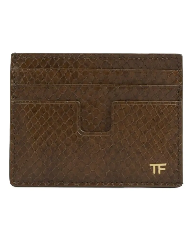 Tom Ford Klassisches Kartenetui - Braun Braun