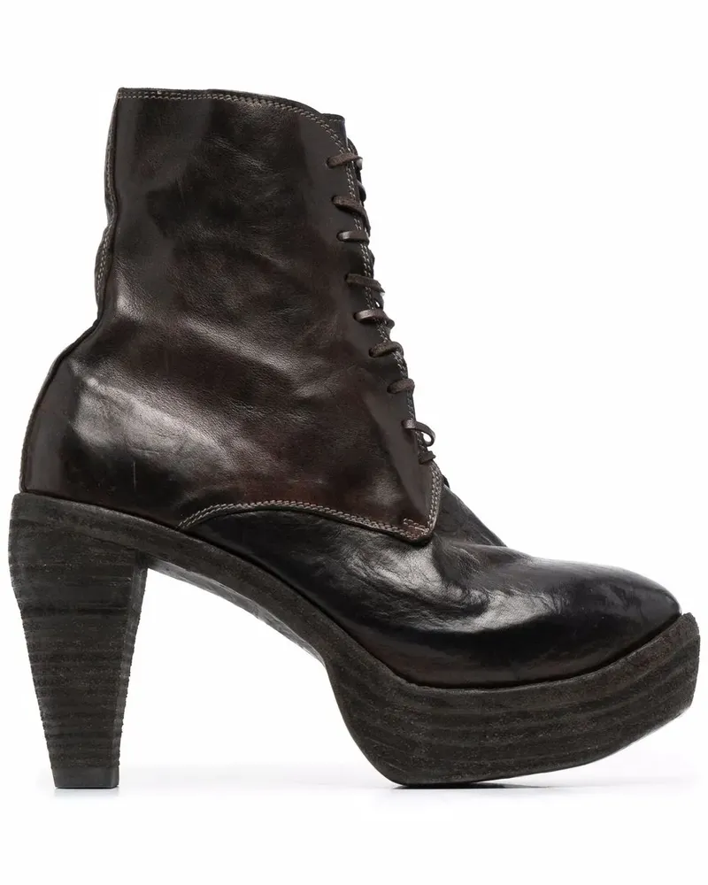 GUIDI Klassische Stiefeletten - Schwarz Schwarz